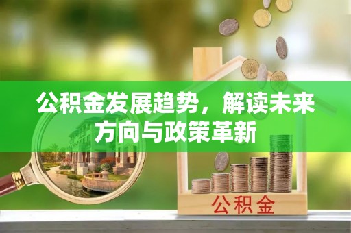 大通公积金发展趋势，解读未来方向与政策革新