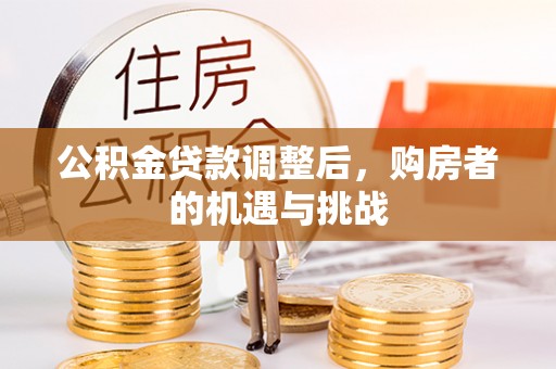 大通公积金贷款调整后，购房者的机遇与挑战