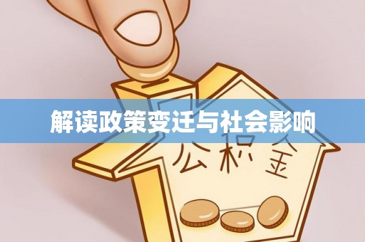 大通解读政策变迁与社会影响