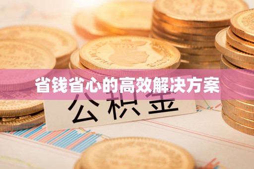 大通省钱省心的高效解决方案