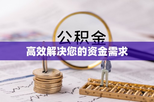 大通高效解决您的资金需求