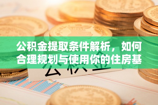 大通公积金提取条件解析，如何合理规划与使用你的住房基金