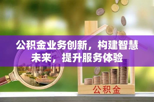 大通公积金业务创新，构建智慧未来，提升服务体验