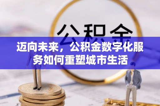 大通迈向未来，公积金数字化服务如何重塑城市生活