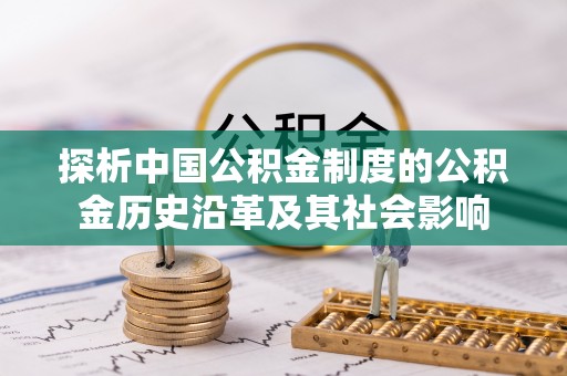 大通探析中国公积金制度的公积金历史沿革及其社会影响