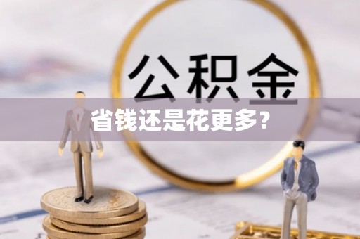 大通省钱还是花更多？