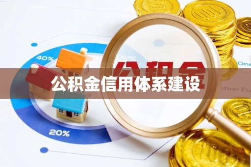 大通公积金信用体系建设