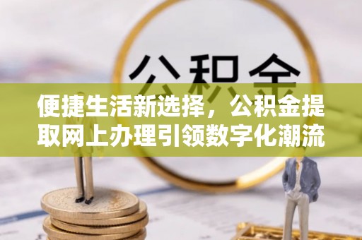 大通便捷生活新选择，公积金提取网上办理引领数字化潮流