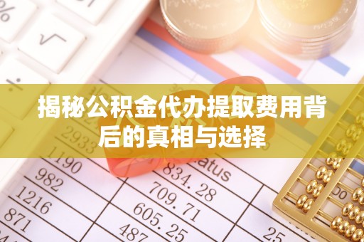 大通揭秘公积金代办提取费用背后的真相与选择