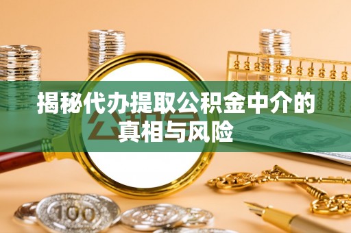 大通揭秘代办提取公积金中介的真相与风险