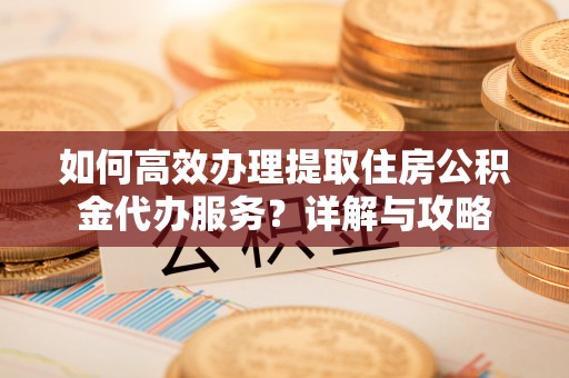 大通如何高效办理提取住房公积金代办服务？详解与攻略