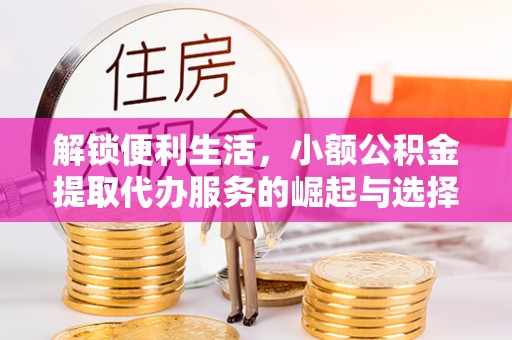 大通解锁便利生活，小额公积金提取代办服务的崛起与选择