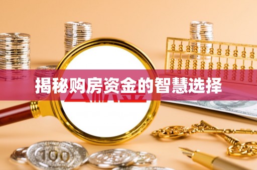 大通揭秘购房资金的智慧选择