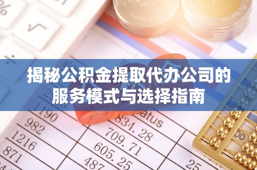 大通揭秘公积金提取代办公司的服务模式与选择指南
