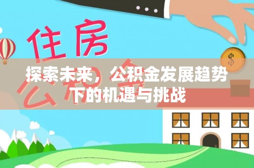 大通探索未来，公积金发展趋势下的机遇与挑战