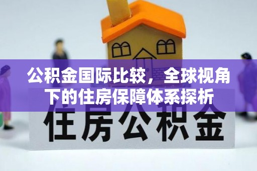 大通公积金国际比较，全球视角下的住房保障体系探析