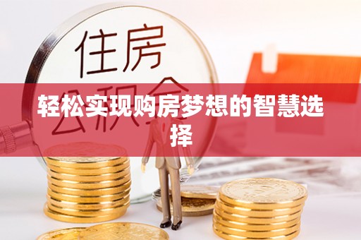 大通轻松实现购房梦想的智慧选择