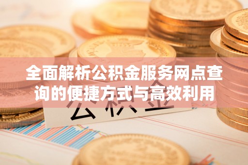 大通全面解析公积金服务网点查询的便捷方式与高效利用