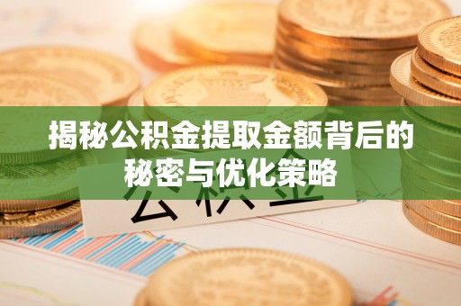 大通揭秘公积金提取金额背后的秘密与优化策略