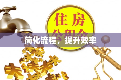 大通简化流程，提升效率