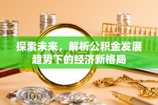 大通探索未来，解析公积金发展趋势下的经济新格局