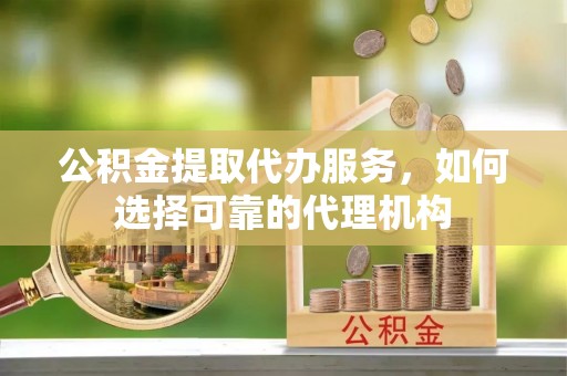 大通公积金提取代办服务，如何选择可靠的代理机构