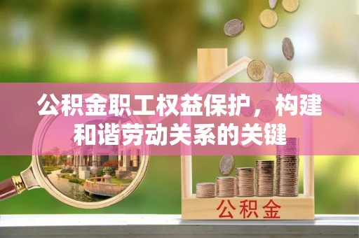 大通公积金职工权益保护，构建和谐劳动关系的关键