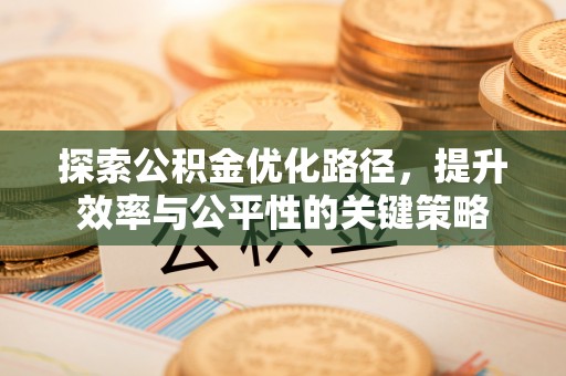 大通探索公积金优化路径，提升效率与公平性的关键策略