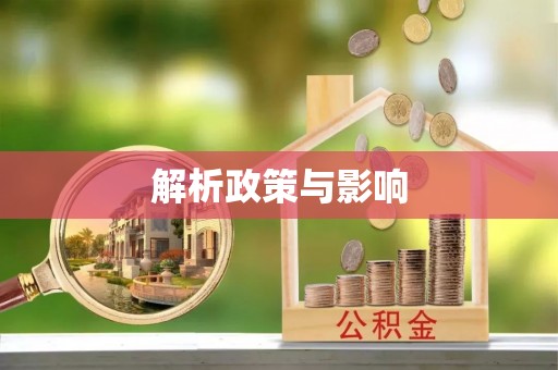 大通解析政策与影响