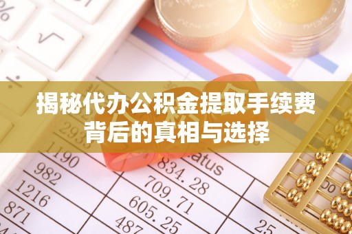 大通揭秘代办公积金提取手续费背后的真相与选择