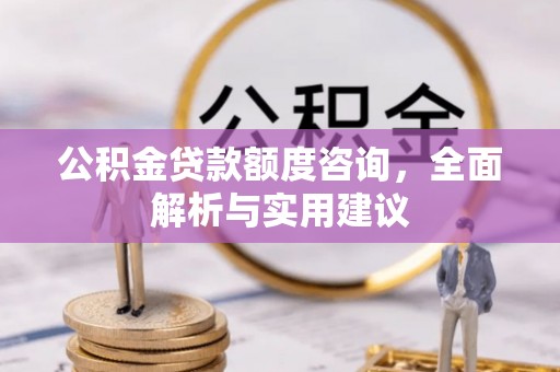 大通公积金贷款额度咨询，全面解析与实用建议