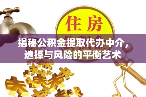大通揭秘公积金提取代办中介，选择与风险的平衡艺术