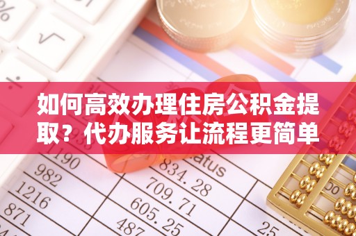 大通如何高效办理住房公积金提取？代办服务让流程更简单