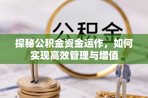 大通探秘公积金资金运作，如何实现高效管理与增值