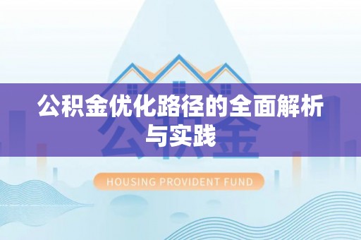 大通公积金优化路径的全面解析与实践