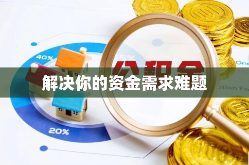 大通解决你的资金需求难题
