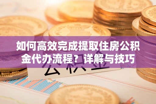 大通如何高效完成提取住房公积金代办流程？详解与技巧