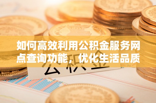 大通如何高效利用公积金服务网点查询功能，优化生活品质