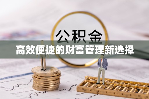 大通高效便捷的财富管理新选择
