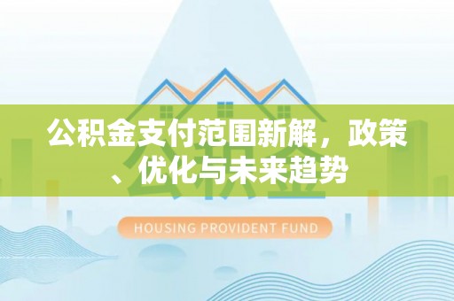 大通公积金支付范围新解，政策、优化与未来趋势